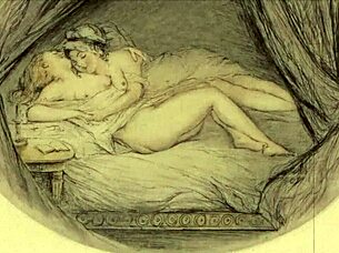 vintage drawings explore erotic alphabet