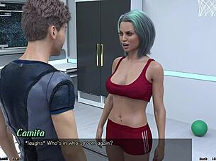 Stranded In Space 114: Basketball Match Against Femdom Mistress!