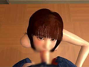 cousin sister gives blowjob in classroom after school