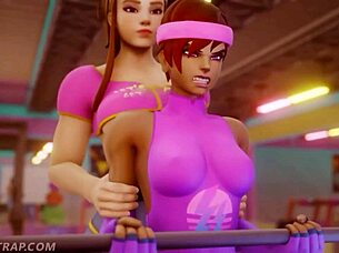 Hot Redhead Trophy Wife's Secret Massage Visit