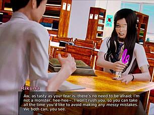 in academy 177, this brunette anime girl gets her big tits fucked in college