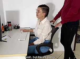 Mature4K Cockblock For A Mature, Watching Her Lover's Tits And Sex