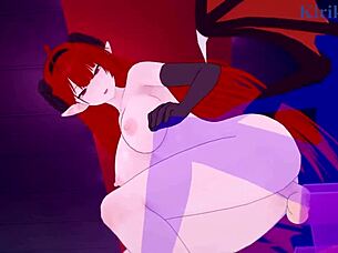 hindenburg and baltimore creampie each other's big tits in azur lane