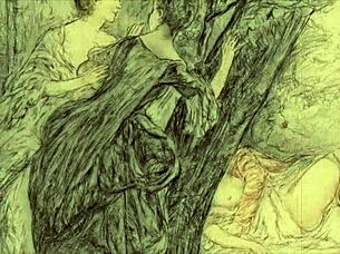 vintage drawings explore erotic alphabet