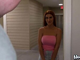 hot redhead milf heather red gets fucked hard and cumshot