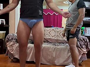 Gym Coach Trains And Fucks Me Hard!