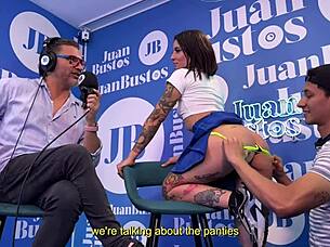 Blaze Rager enjoys hard anal with huge cock Juan Bustos