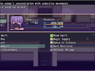 In Mirage's Defection, Asian Hentai Girl Betrays With Big Tits Exposed. Cuckold Scene In Anime Game Part 1