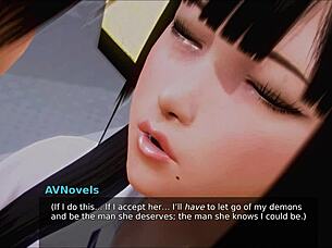 in academy 177, this brunette anime girl gets her big tits fucked in college