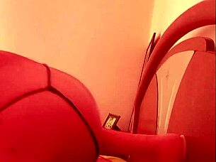 hot redhead nurse collects sperm sample pov