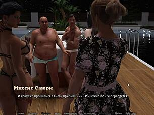 Perfect housewife gameplay with big cock fucking in 3d cartoon