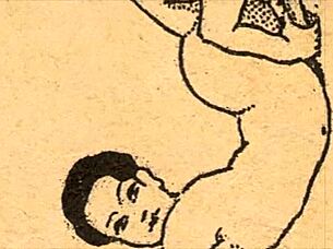 vintage drawings explore erotic alphabet