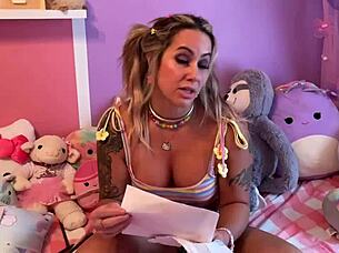 brat, you skipped class so get face fucked by step-dad