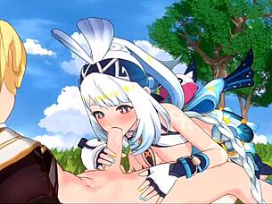 Video 145: Cute anime creampie moment