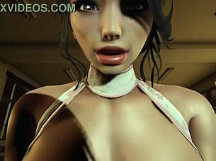 hentai 3d animation of mom at school