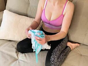 Fucked Step Sister Before Her Date With Boyfriend - Russian Amateur With Talk