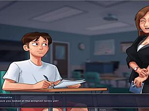 exploring summer time saga unc part 17 in anime hentai game