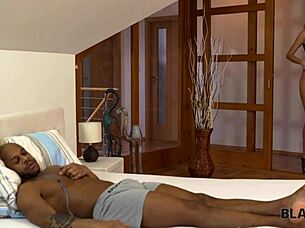 i watch black stud fuck blonde in hotel