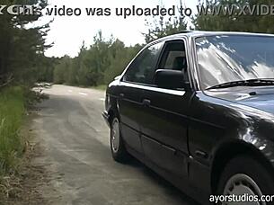 Handsome buddy gets picked up and fucked by porn legend.