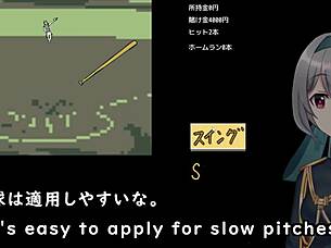 is this crossdressing hentai with baseball bat action?