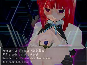 i saw girl b hero fight monster lord part 39