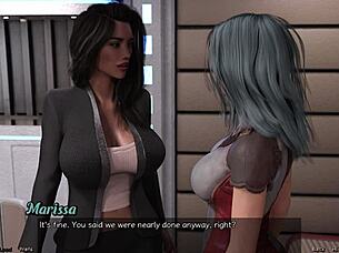 Busty Ebony Milf Jealous After Fucking Friend!