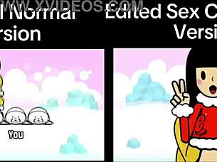 Rhythm Heaven Fever: Original vs Sex Censored Version!