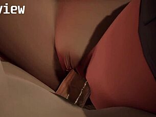 kiriko from overwatch gets fucked hard in this xxx parody animation