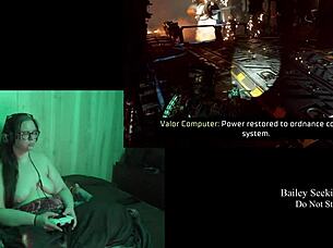 naked deadspace playthrough with big tits