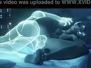 Tifa and friends in HMV Satisfaction Overwatch hentai