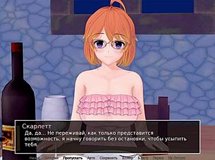 complete gameplay hs tutor part 27 with big tits blowjob and riding 😏