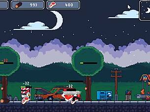 In the deep forest love hotel game, the cute Asian dancer gets multiple creampies