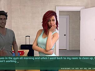 Huge-boobed babes in 3D hentai game 'Pleasure Thieves' go to the university