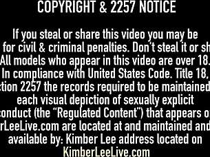 kimber lee and her step brother hang out on the couch