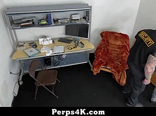 Lp Officer Punishes Shoplifting Twink with Big Cock