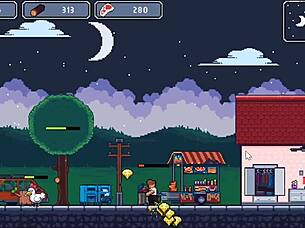 In the deep forest love hotel game, the cute Asian dancer gets multiple creampies