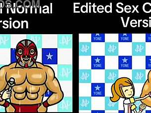 Rhythm Heaven Fever: Original vs Sex Censored Version!