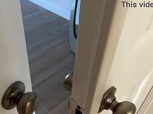 are you spying on me while i masturbate around the corner