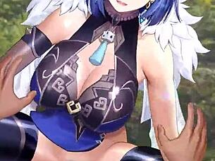 Romina Budoir teaches sexual education with quickie blowjobs and creampies