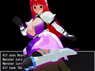 i saw girl b hero fight monster lord part 39