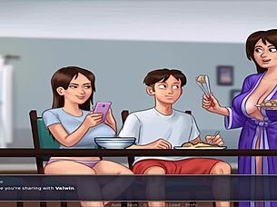 exploring summer time saga unc part 17 in anime hentai game