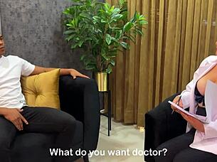 Nympho with big dick goes to therapy with busty sexologist daniela gomez?