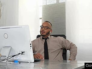 Can Gamer Stepson Handle Riding Stepdad's Black Cock?