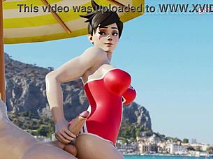 Overwatch 2 Tracer Compilation Pt 1 Featuring Anime Tits And Pussy Fucking