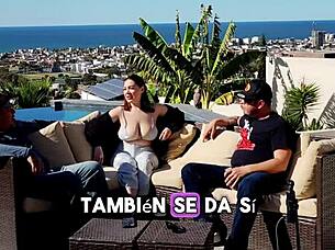 Hime og Otome oplever jalousi i kærlighedsrute 3 scene 5. Anime hentai med undertekster viser deres intime øjeblikke