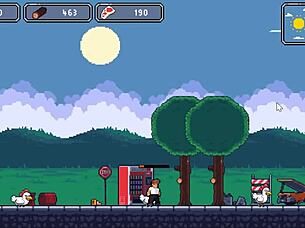 In the deep forest love hotel game, the cute Asian dancer gets multiple creampies