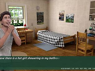 Huge-boobed babes in 3D hentai game 'Pleasure Thieves' go to the university