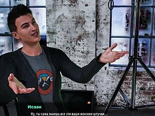 Beautiful 3D animated porn with cowgirl position and double penetration