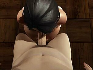 hentai 3d animation of mom at school