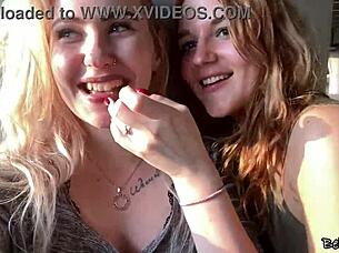 i was feeling playful outside with my classmate, enjoying the public park with her blonde hair shining in the sun